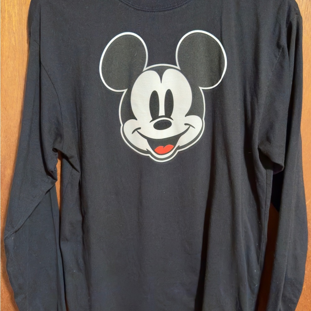 Adult Disney Mickey Mouse Long Sleeve Shirt